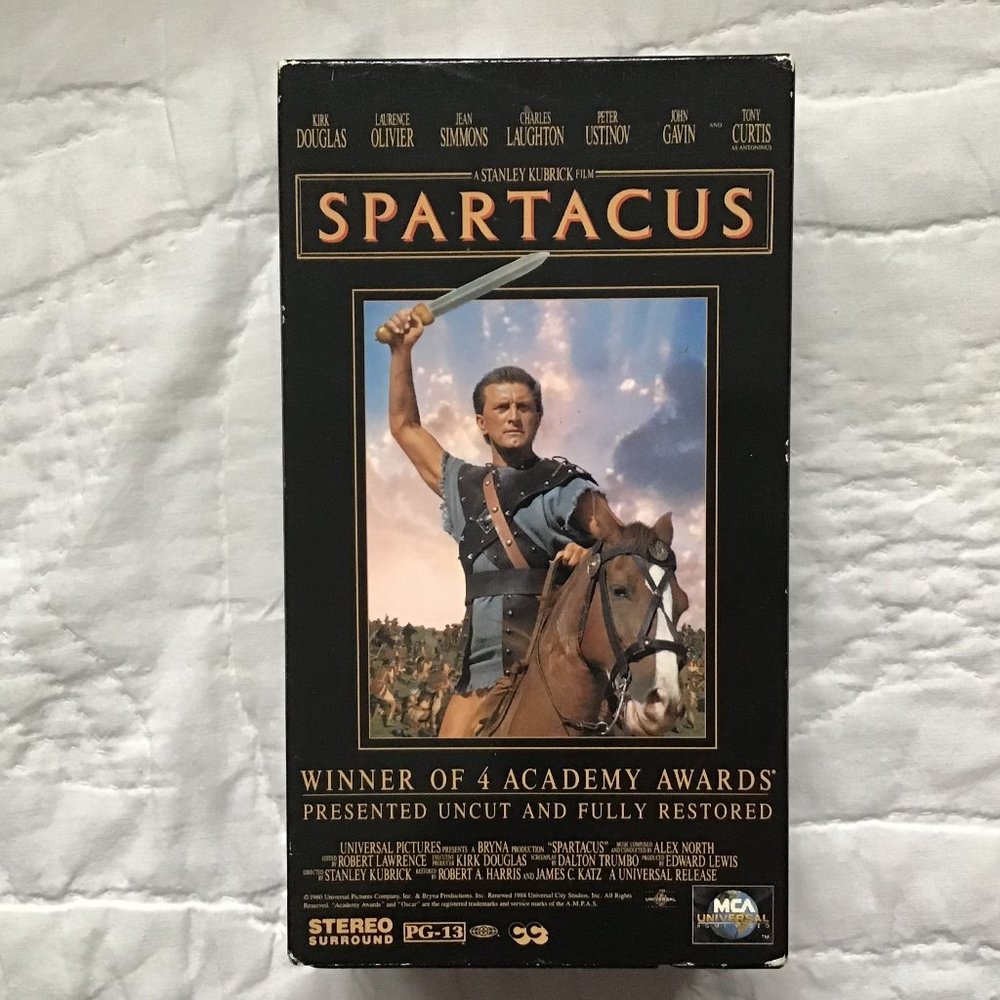 VHS Movie Spartacus